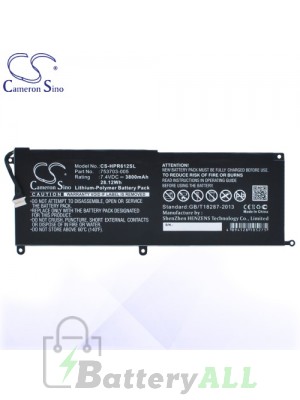 CS Battery for HP 753329-1C1 / 753703-005 / 775691-001 / KK04XL Battery TA-HPR612SL