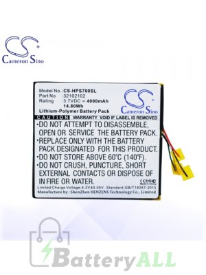 CS Battery for HP 32102102 / HP Slate 7 Extreme Battery TA-HPS700SL