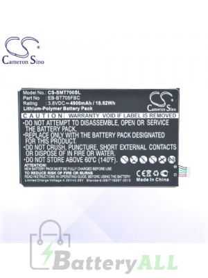 CS Battery for Samsung SM-T705Y / SM-T707A / SM-T707V Battery TA-SMT700SL