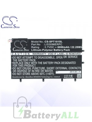 CS Battery for Sony LIS3096ERPC / Xperia Tablet Z 10.1 SO-03E Battery TA-SPT101SL