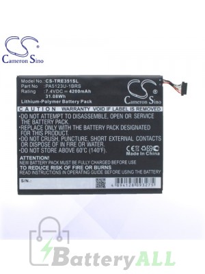 CS Battery for Toshiba PA5123U-1BRS / Excite Pro AT10LE-A-108 Battery TA-TRE351SL